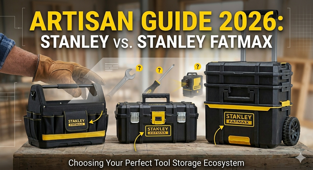 Coffret à outils Stanley FatMax : comment bien choisir son coffret en 2026 ?