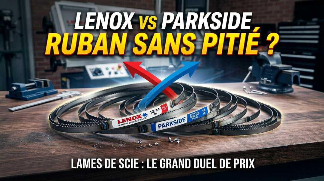 Lame de scie à ruban Parkside vs Lenox : que choisir ?