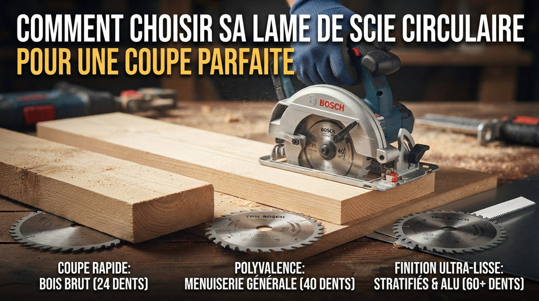 Bien choisir sa lame de scie circulaire : guide complet