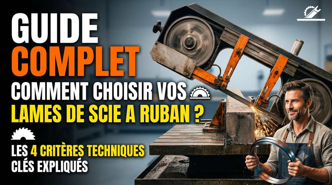 Lame de scie à ruban : guide de choix par matériau