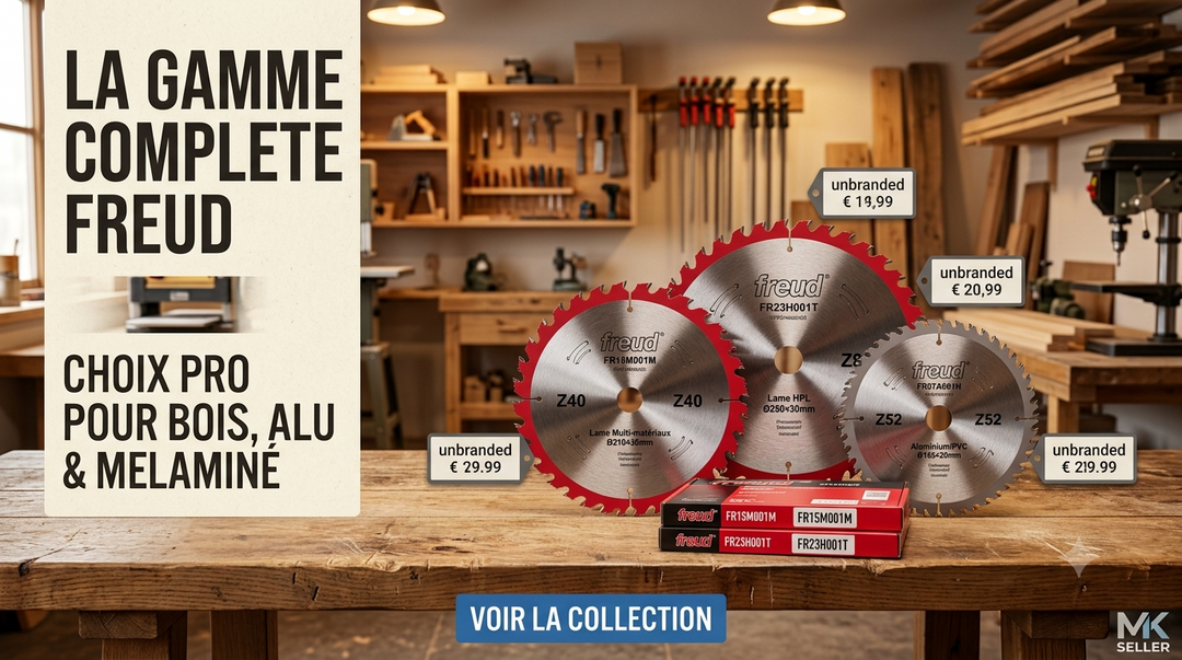 Lame de scie Freud : la gamme d'outillage pro | TKmatt