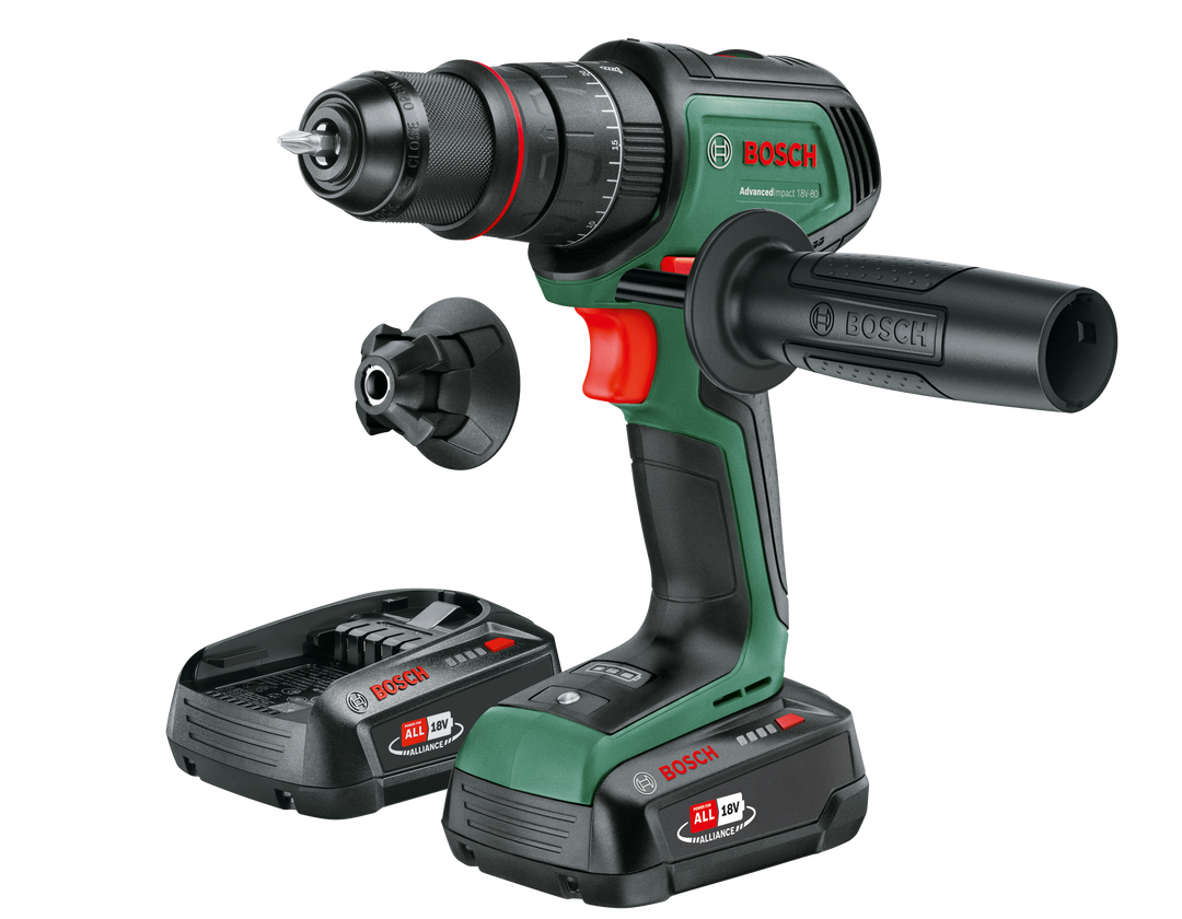 AdvancedImpact 18V-80 Quicksnap (2x 2,5 Ah) + AL18V-44