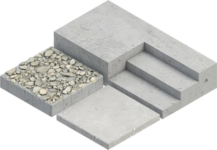 1000 clous béton NK - 38 (longueur 35mm) (C) - MK SELLER EU