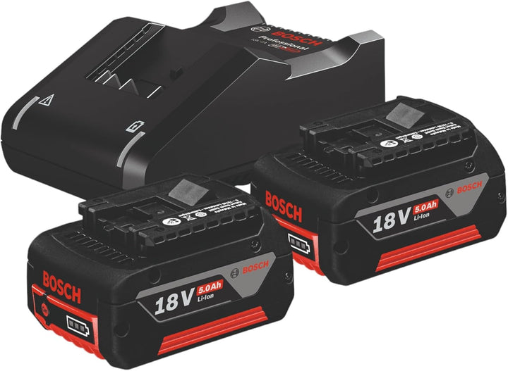 Boulonneuse GDS 18V-330 HC + GBA 2x5,0Ah + GAL 18V-40 L
