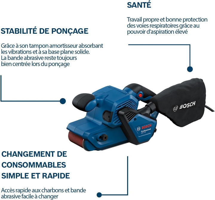 Ponceuse à bande GBS 750 (C)
