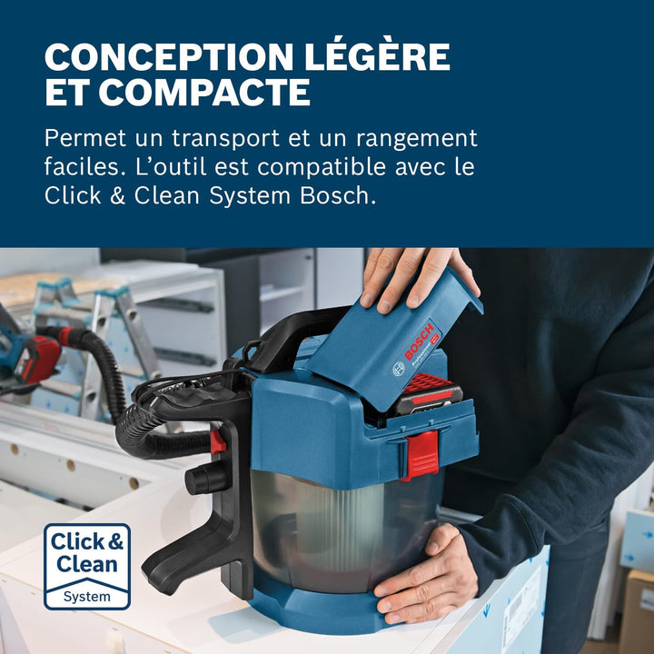 Bosch Professional GAS 18V-10 L solo (C)