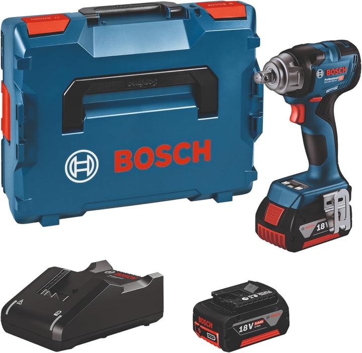 Boulonneuse GDS 18V-330 HC + GBA 2x5,0Ah + GAL 18V-40 L