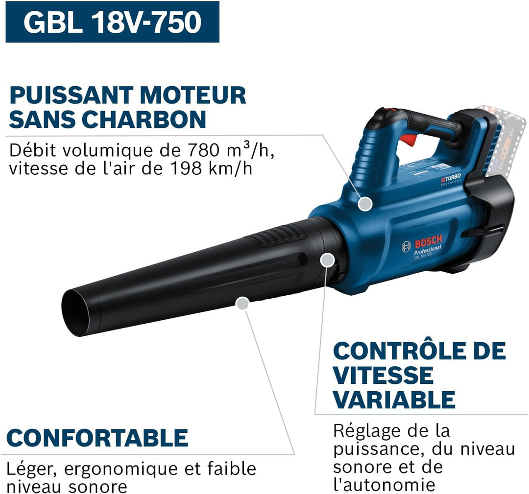 Souffleur GBL 18V-750 solo (C)
