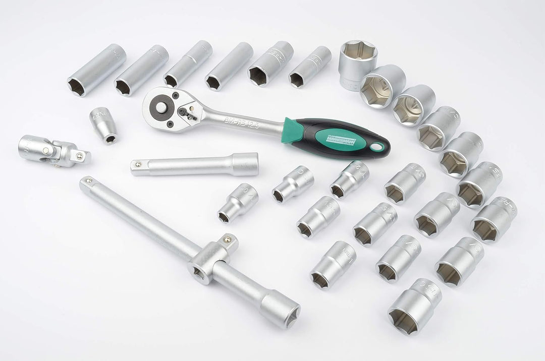 Clé à Douille Brüder Mannesmann M98410 94 Pièces Chrome Vanadium