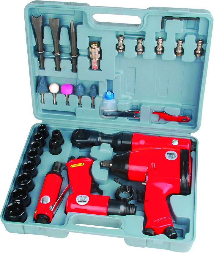 Set Outils Air Comprimé Brüder Mannesmann 15033 Accessoires Pro
