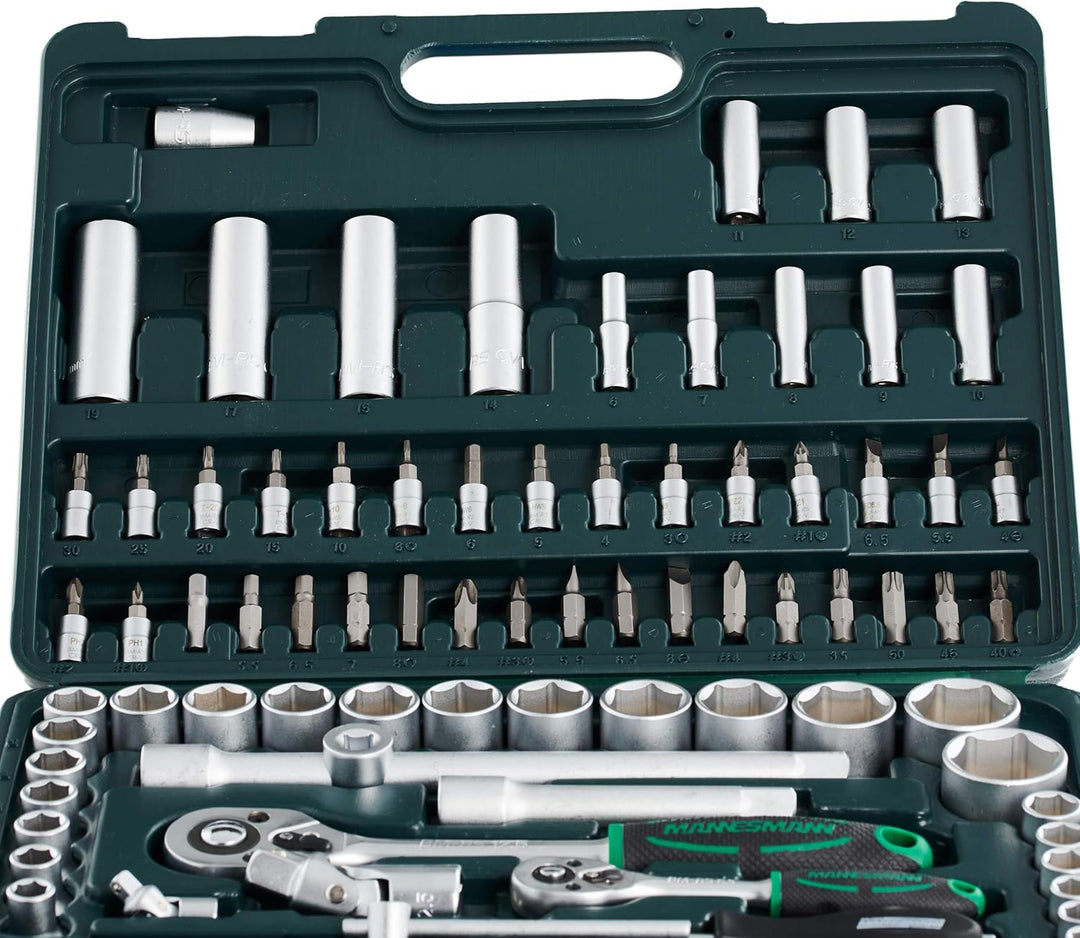 Clé à Douille Brüder Mannesmann M98410 94 Pièces Chrome Vanadium