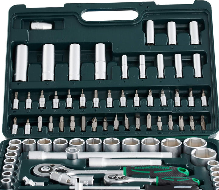 Clé à Douille Brüder Mannesmann M98410 94 Pièces Chrome Vanadium