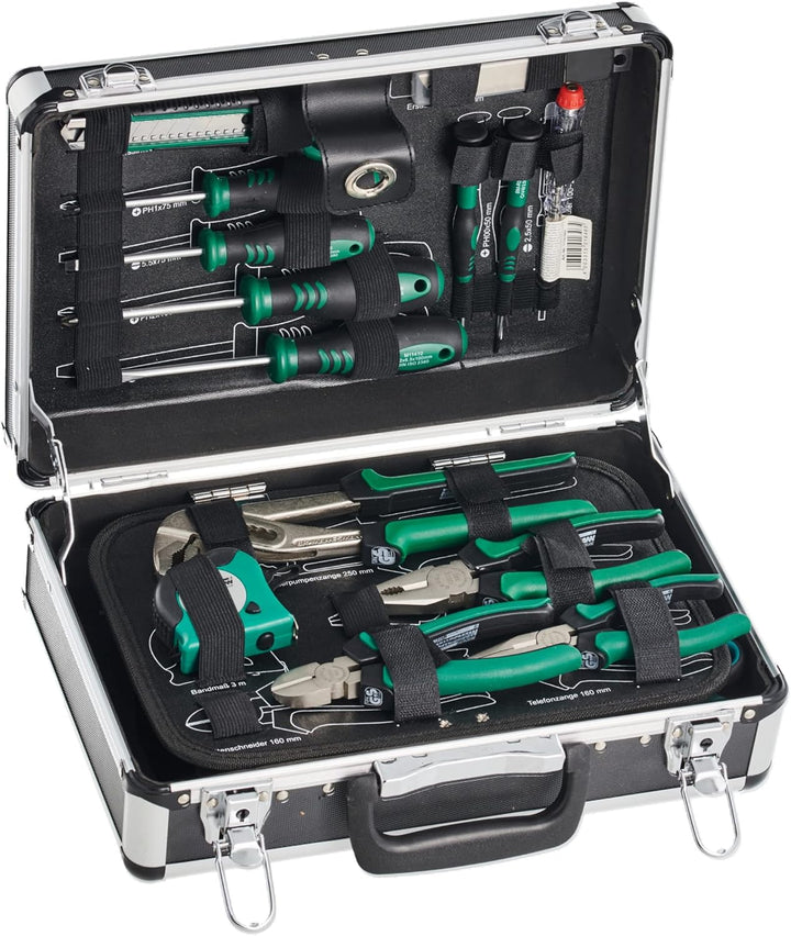 Mallette Outils Brüder Mannesmann M29067 Complète Multi-Usage Pro