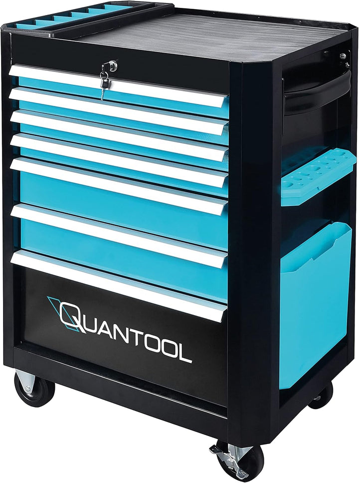 Brüder Mannesmann Q25160 - Tool trolley, 217 pcs. tool assortment