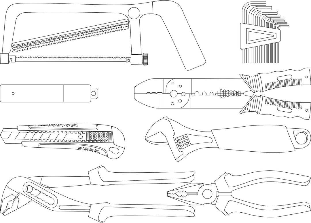 Coffret Outils Brüder Mannesmann M29072 124 Pièces Professionnel