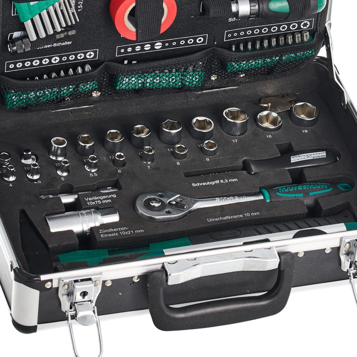 Mallette Outils Brüder Mannesmann M29067 Complète Multi-Usage Pro