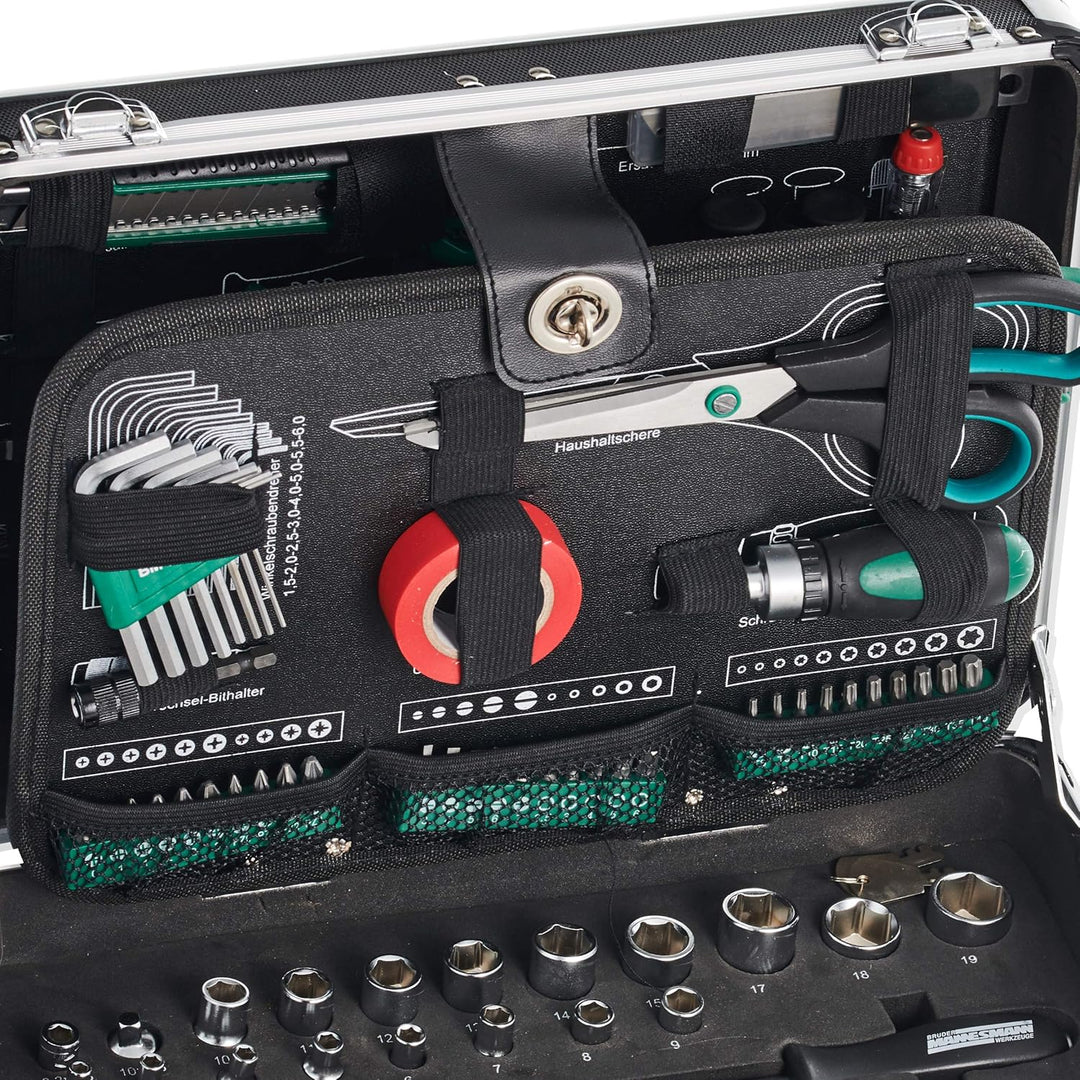 Mallette Outils Brüder Mannesmann M29067 Complète Multi-Usage Pro