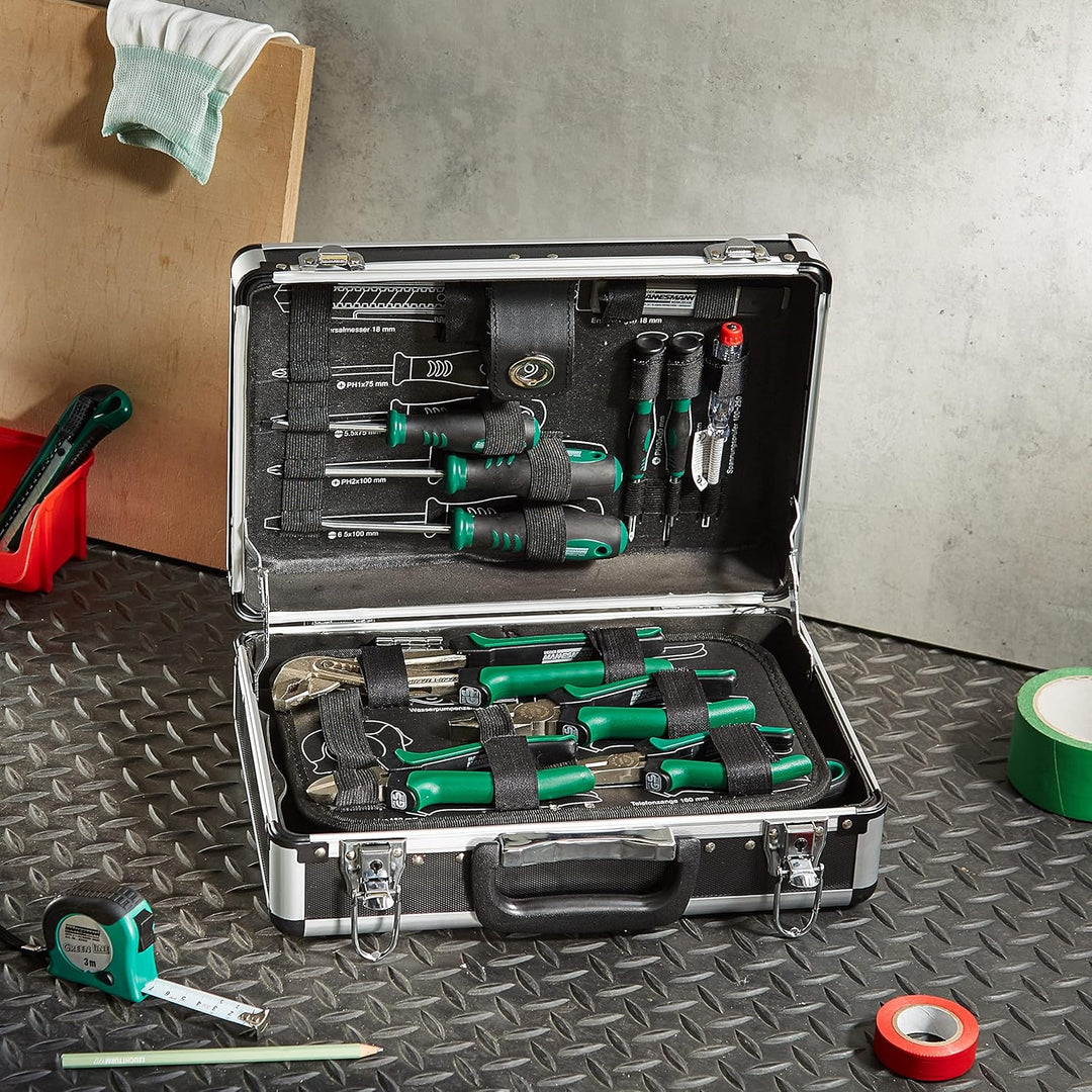 Mallette Outils Brüder Mannesmann M29067 Complète Multi-Usage Pro