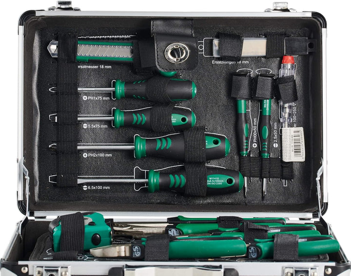 Mallette Outils Brüder Mannesmann M29067 Complète Multi-Usage Pro
