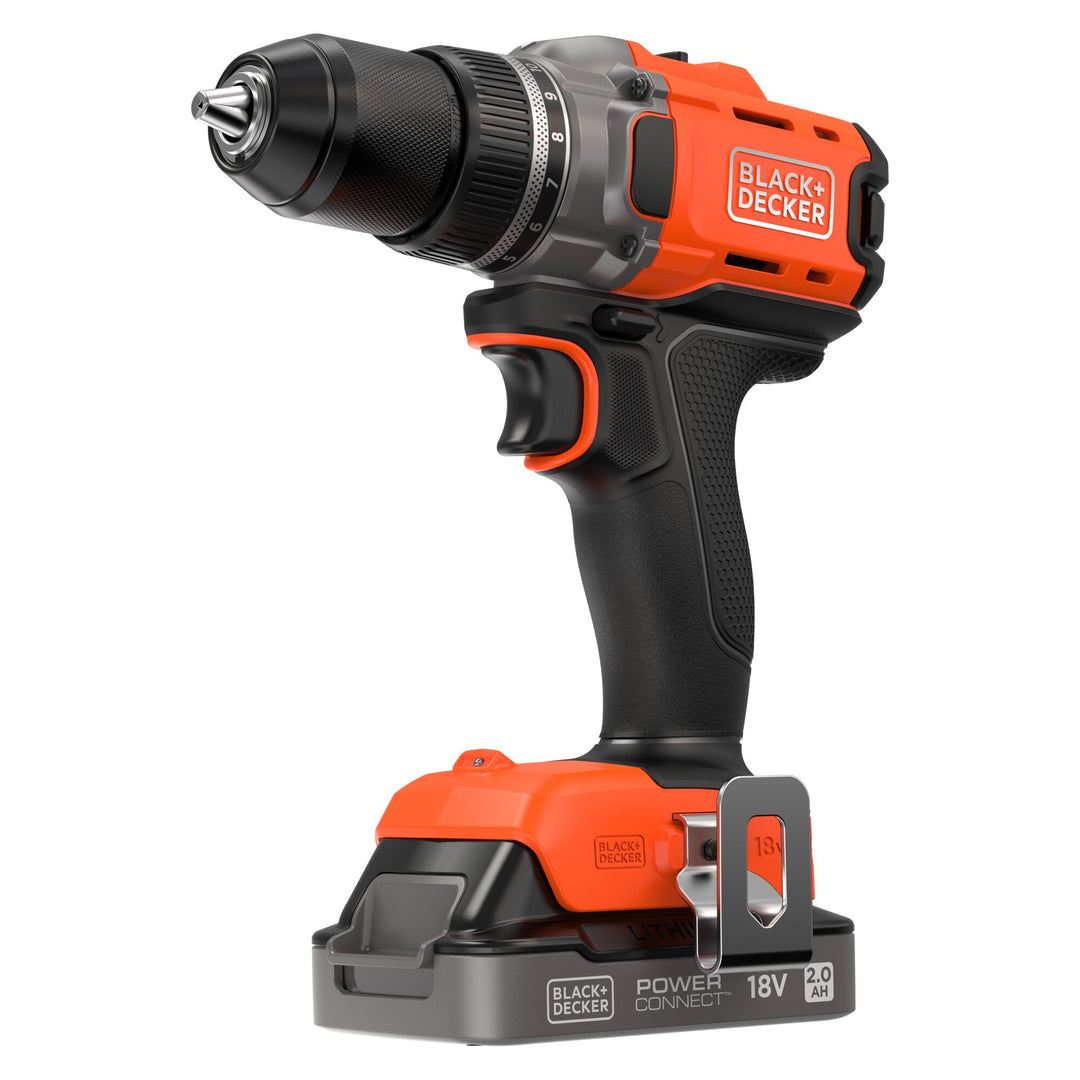 Black+Decker PERCEUSE 18 V 2AH LITHIUM 45NM - BCD382D1XC