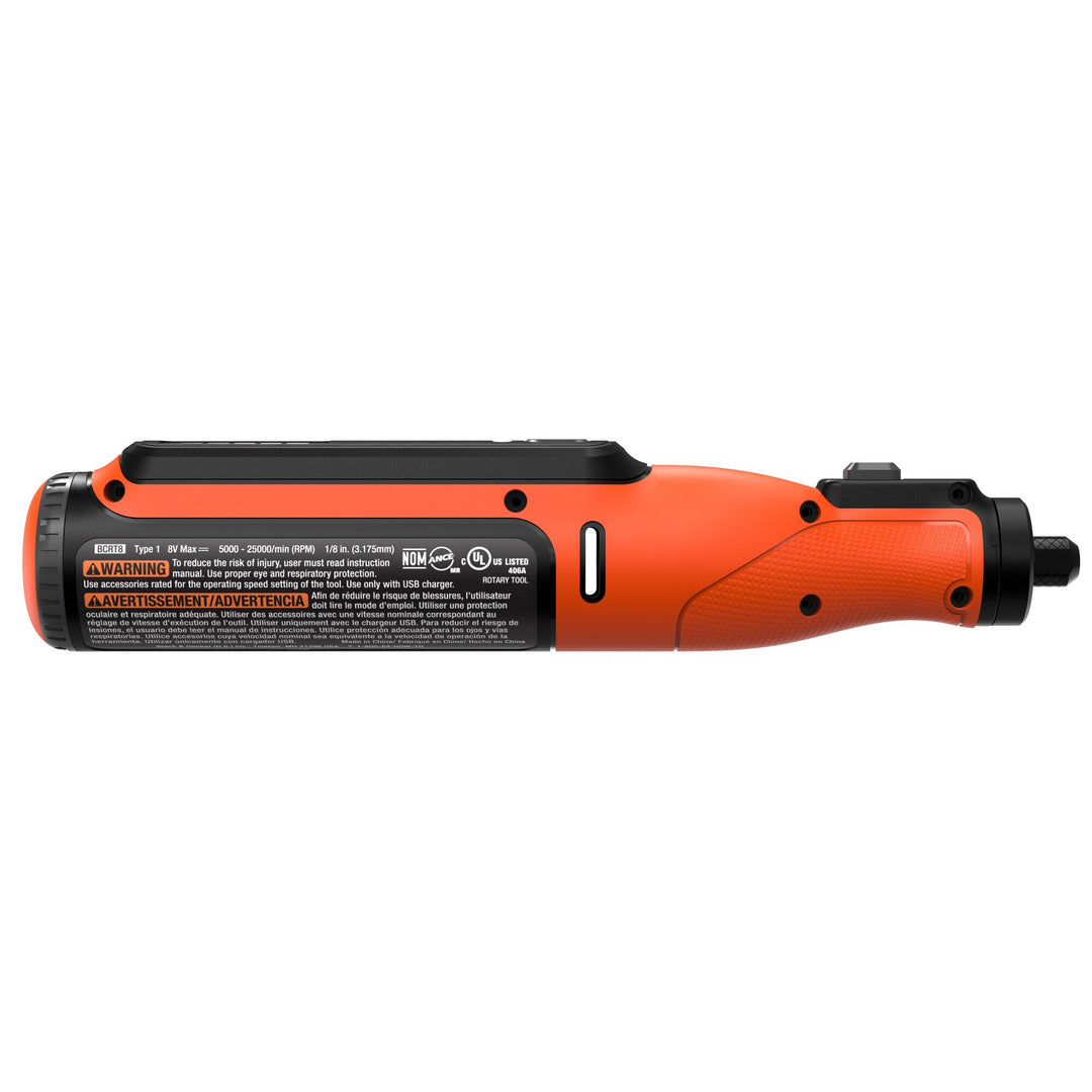 Black+Decker 8 V Cordless Rotary Tool - BCRT8I