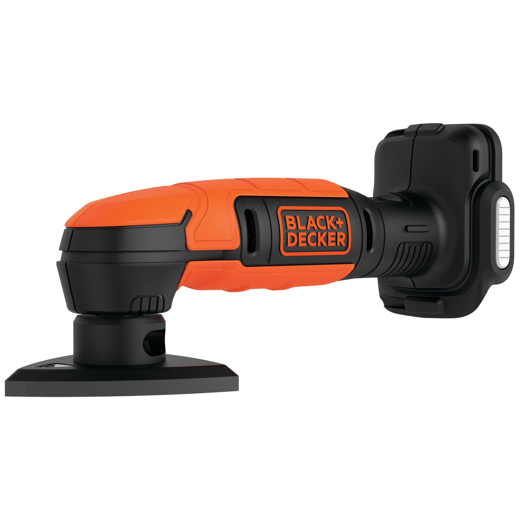 Black+Decker Ponceuse de détail 12 V USB - Nue - BDCDS12N