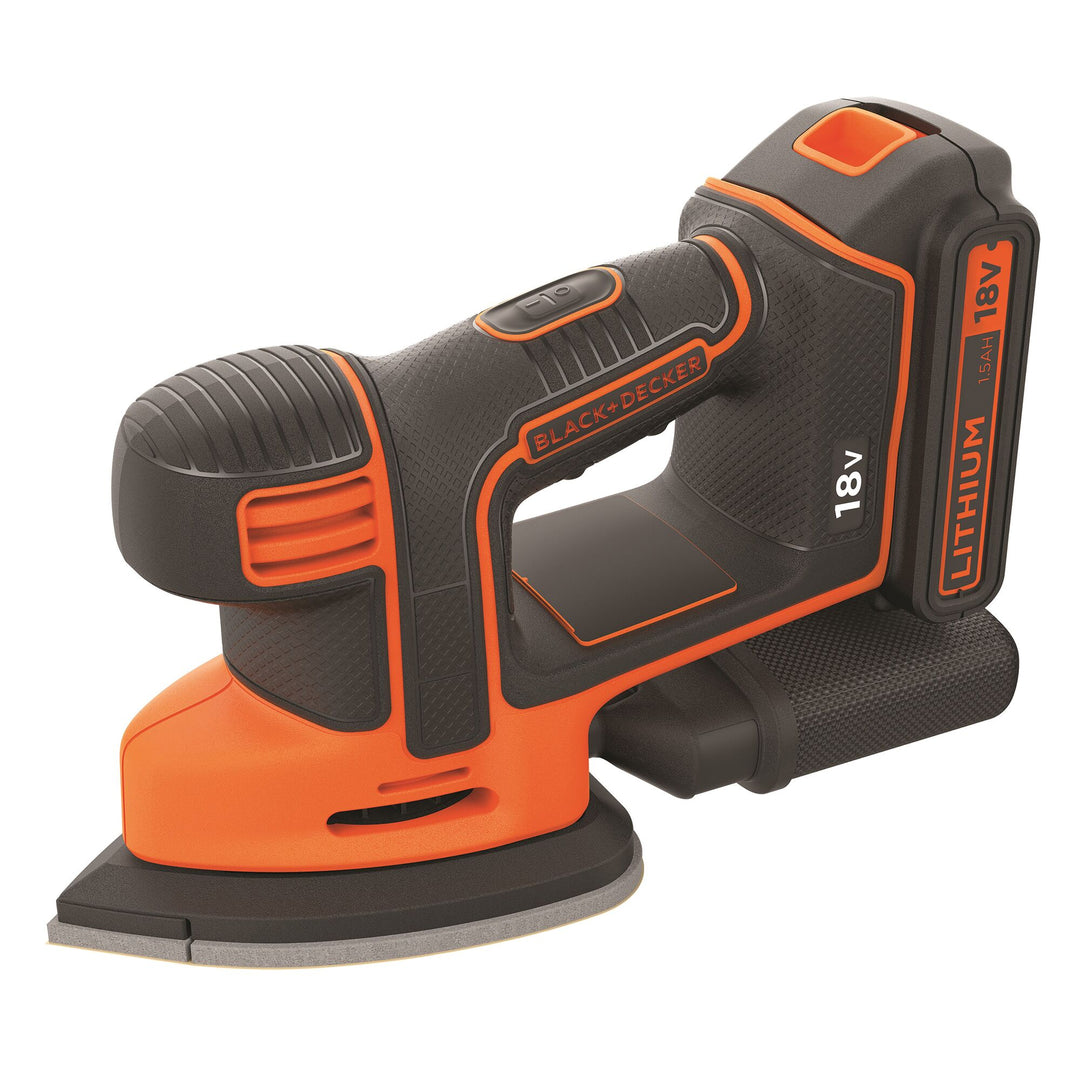 Black+Decker 18 V ponseuse Mouse - 1.5 Ah batterie - BDCDS18