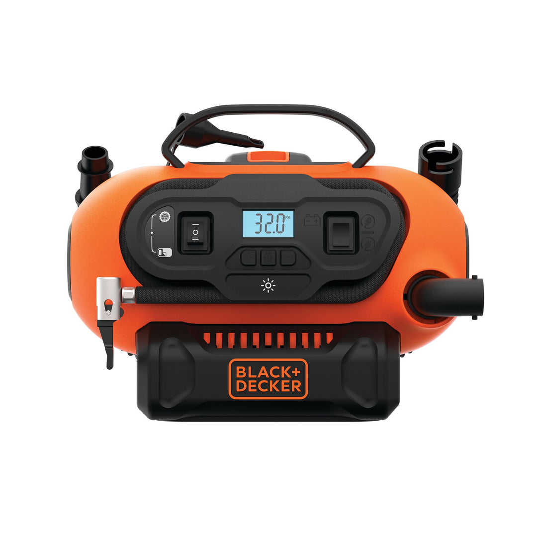 Black+Decker Multi-power, Multi-purpose Inflator - BDCINF18N