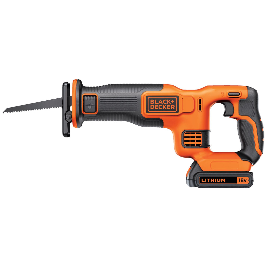 Black+Decker 18 V scie sabre - 1.5 Ah batterie - BDCR18