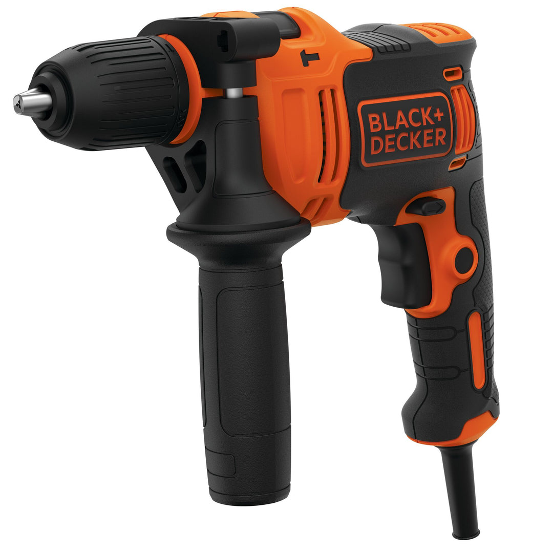 Black+Decker B+D Corded Drill 710w, Carton - BEH710