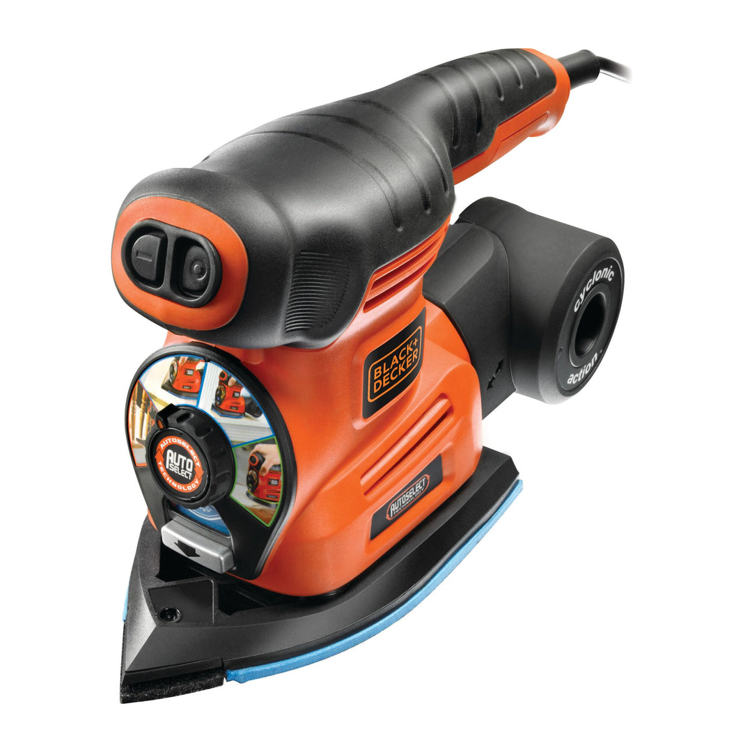 Black+Decker Ponceuse multi 4-en-1 Autosel 19acc coff - KA280K