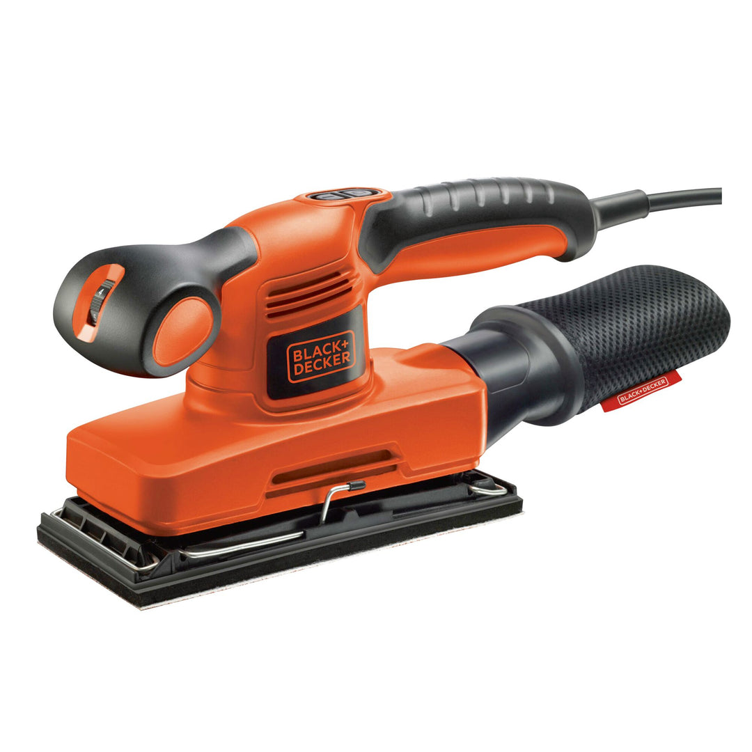 Black+Decker 240 W Compact Third Sheet Sander - Variab - KA320E