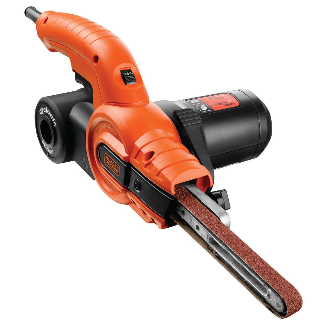 Black+Decker Powerfile ponceuse à bande 3 acc - KA900E