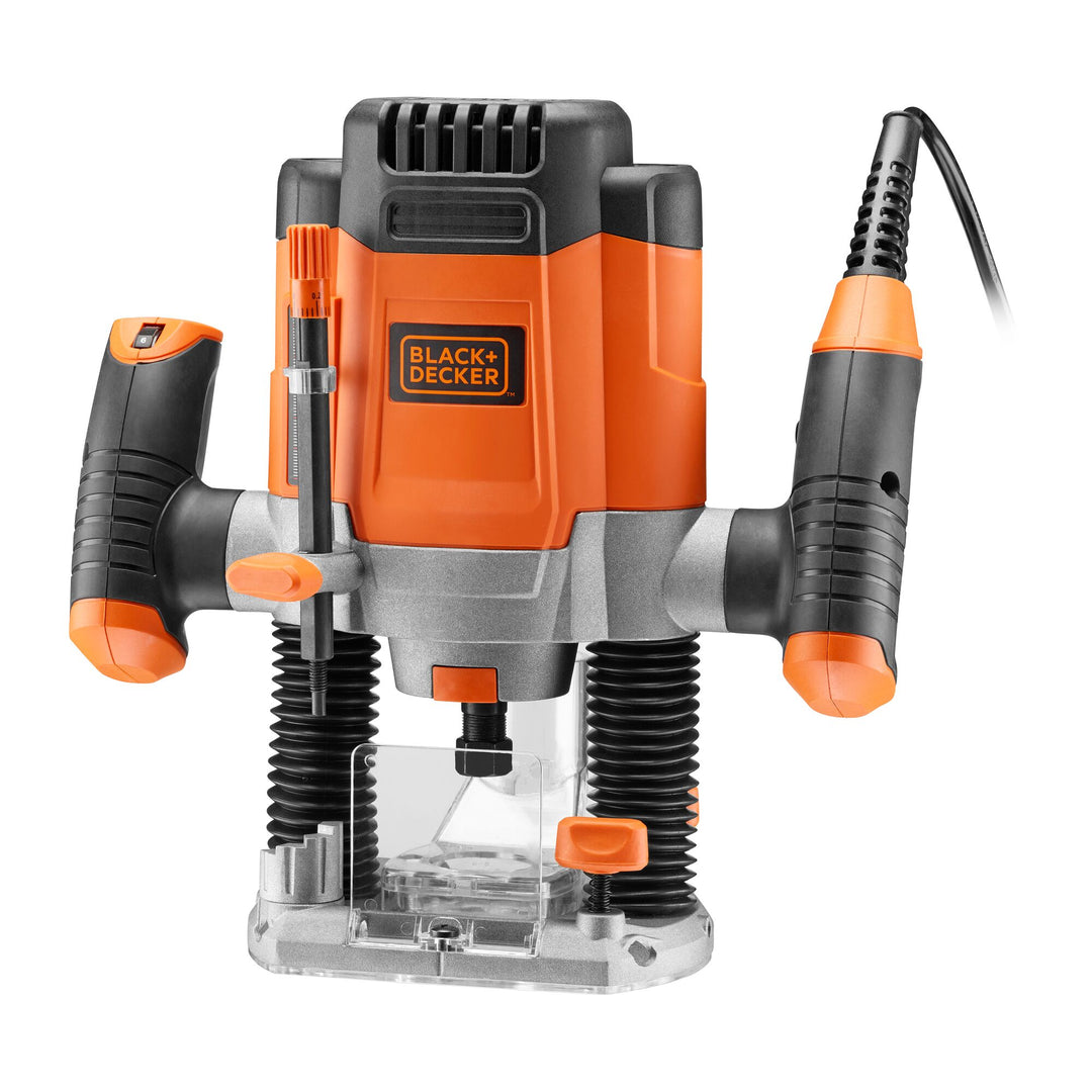 Black+Decker 1200 W Overfræser 6.35 mm - KW1200E