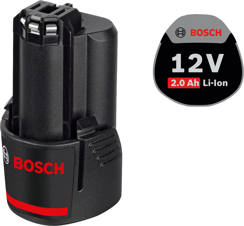 Bosch Professional Batterie GBA 12V 1x2,0Ah avec batteries - MK SELLER EU