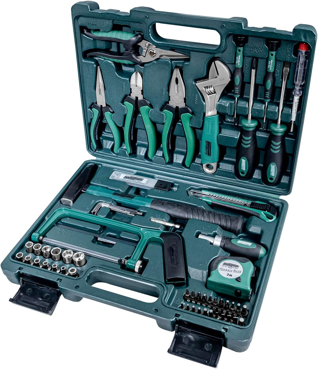 Brüder Mannesmann M29074 - Jeux d’outils multiusages 74 pcs. - MK SELLER EU