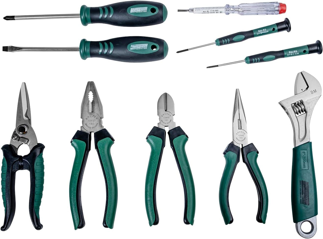 Brüder Mannesmann M29074 - Jeux d’outils multiusages 74 pcs. - MK SELLER EU