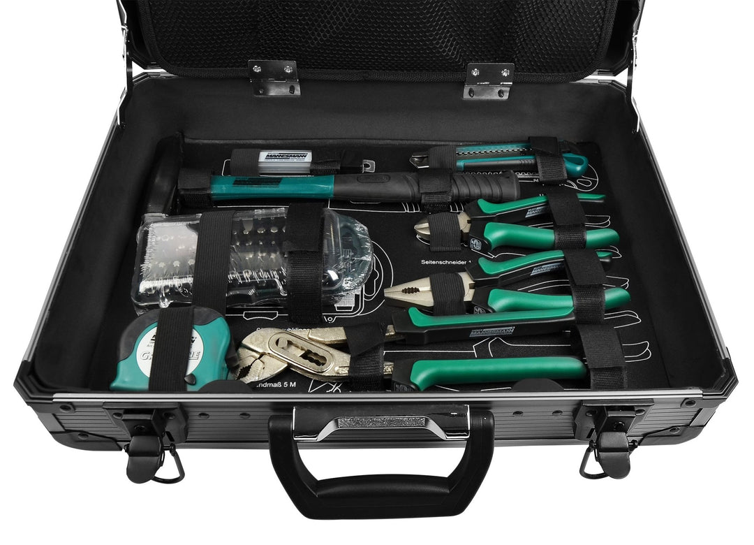 Brüder Mannesmann M29079 - 133 - pcs tool set in alu - case - MK SELLER EU
