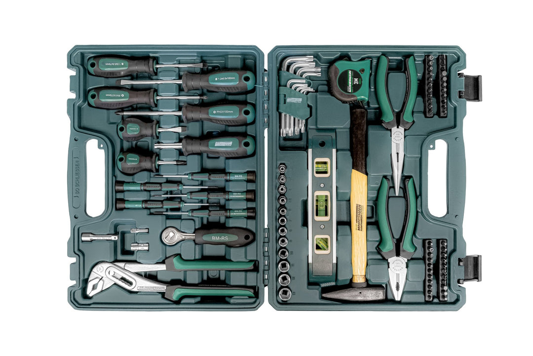 Brüder Mannesmann M29084 - Tool set 87 pcs. - MK SELLER EU