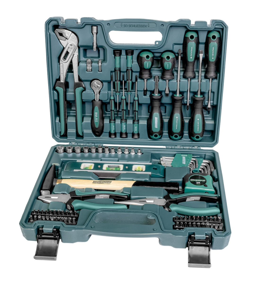 Brüder Mannesmann M29084 - Tool set 87 pcs. - MK SELLER EU