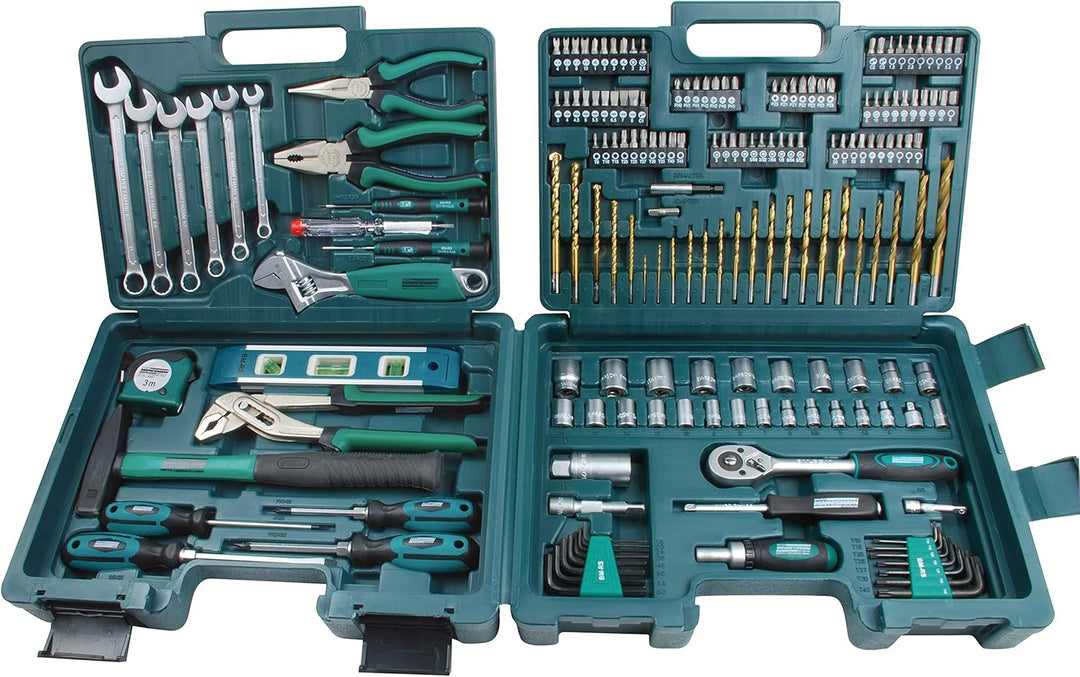 Brüder Mannesmann M29086 - Jeux d’outils multiusages 176 pcs. - MK SELLER EU