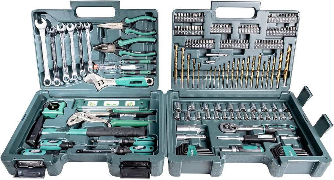 Brüder Mannesmann M29086 - Jeux d’outils multiusages 176 pcs. - MK SELLER EU