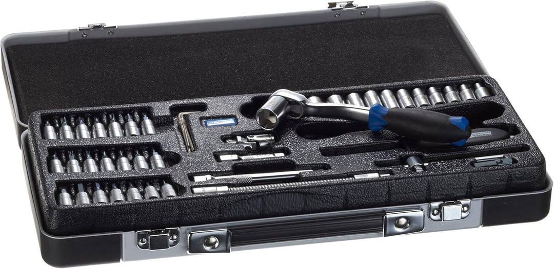 Brüder Mannesmann M29760 - Coffret de douille 46 pcs, boite en métal - MK SELLER EU