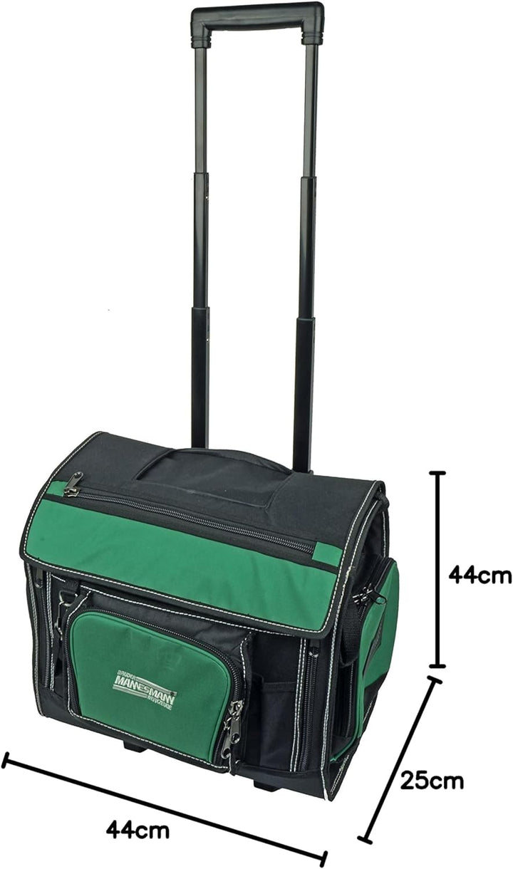 Brüder Mannesmann M99203 - Nylon trolley with wheels - MK SELLER EU