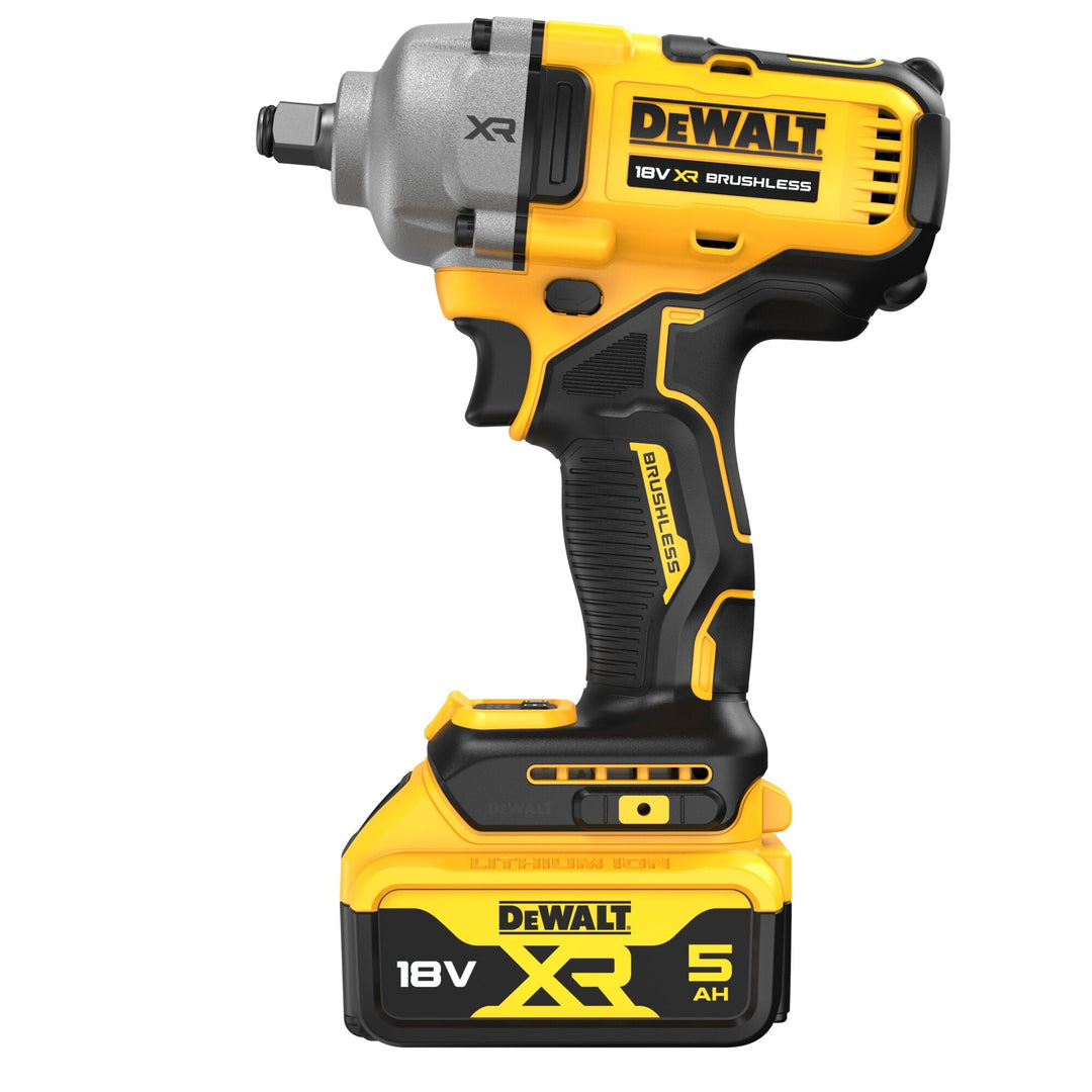 DEWALT Boulonneuse à chocs 1/2‘’ XR 18V 5Ah Li - Ion Brushless 812 Nm - MK SELLER EU