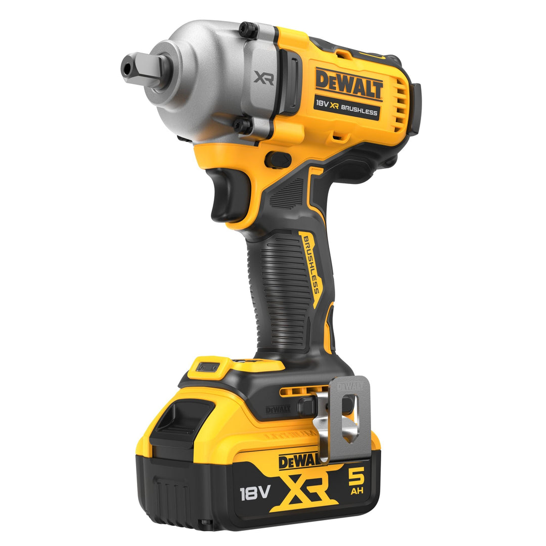DEWALT Boulonneuse à chocs 1/2‘’ XR 18V 5Ah Li - Ion Brushless 812 Nm - MK SELLER EU
