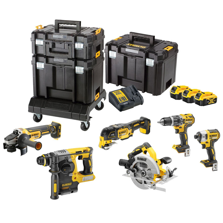 DEWALT Kit 6 outils XR 18V 5Ah Li - Ion - MK SELLER EU