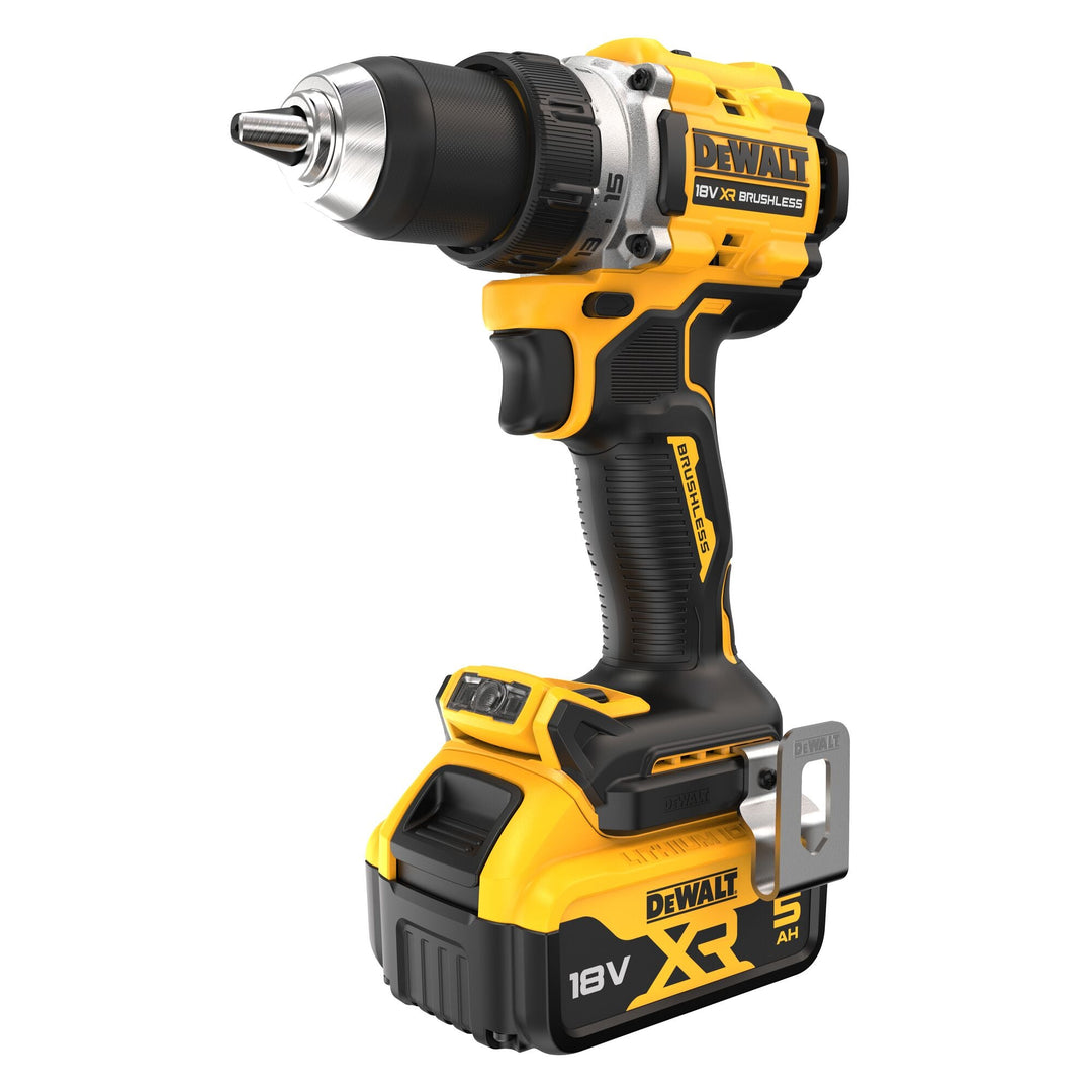 DEWALT Perceuse visseuse compacte XR 18V 5Ah Li - Ion Brushless - MK SELLER EU