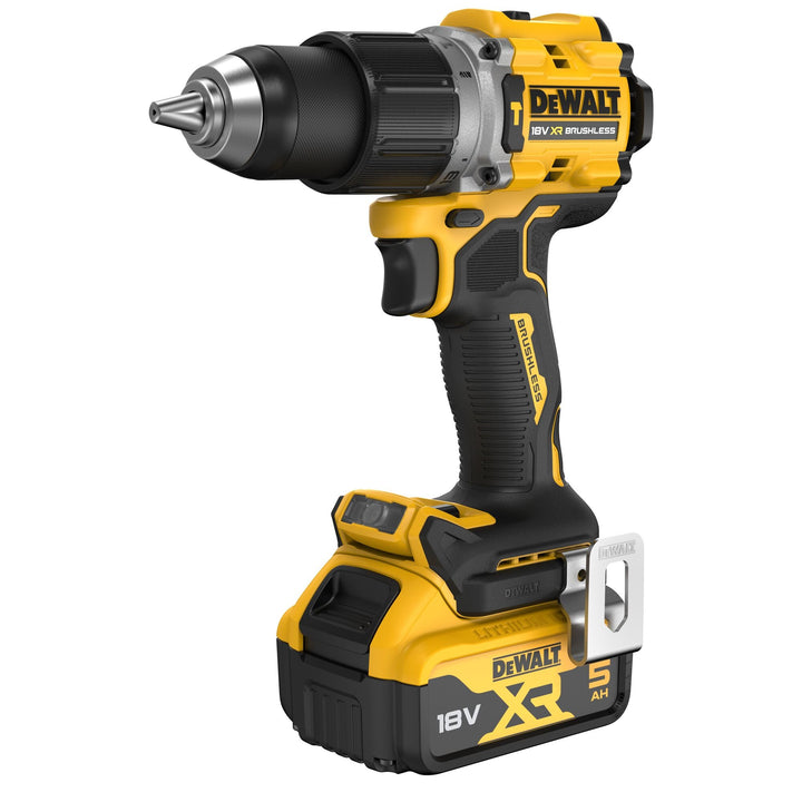 DEWALT Perceuse visseuse percussion compacte XR 18V 5Ah Li - Ion Brushless - MK SELLER EU