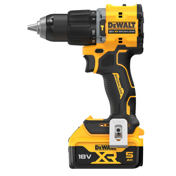 DEWALT Perceuse visseuse percussion compacte XR 18V 5Ah Li - Ion Brushless - MK SELLER EU